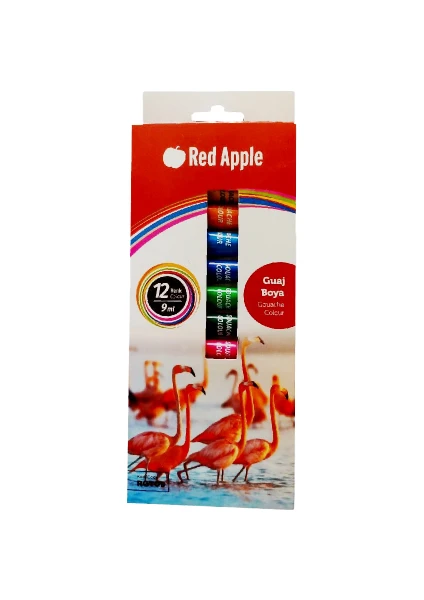 Red Apple  Guaj Boya 12 x 9 ml