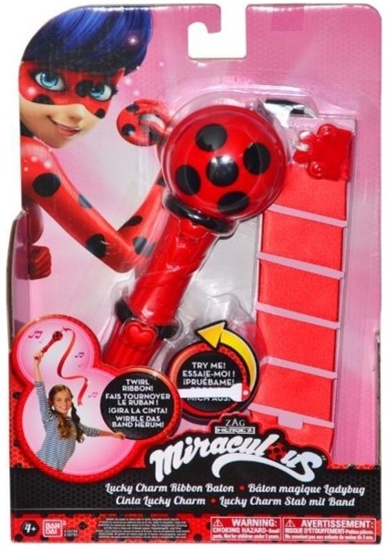 Miracolous Ladybug Taklit Oyuncakları - Kurdeleli Asa