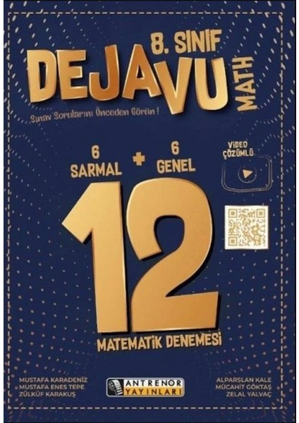 8. Sınıf Dejavu Math 12 Matematik Denemesi