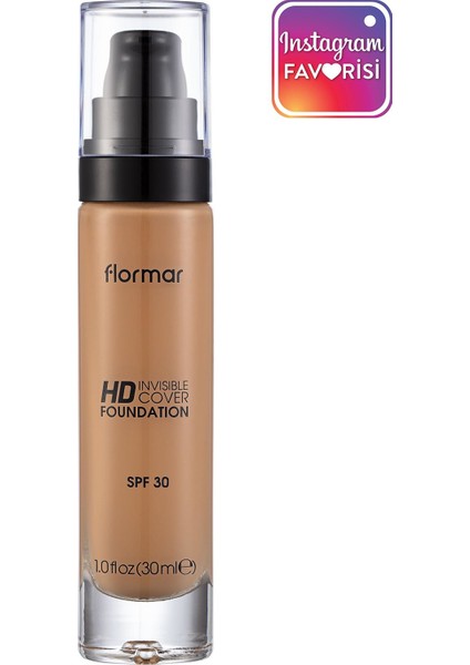 Invisible Hd Cover Foundation Golden Beige Fondöten 110