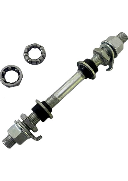 Bisiklet Ön Mil + Kafes Bilya Set