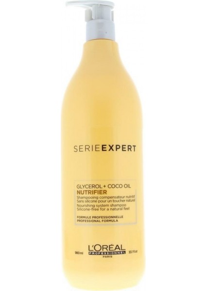 Loreal Serie Expert Nutrifier Şampuan Pompalı 980 ml