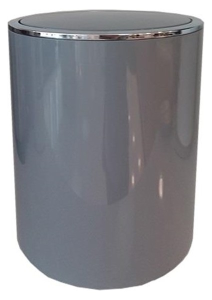 Lenox Gri Çöp Kovası 6 lt
