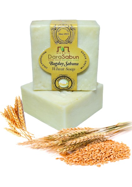 Doğal Buğday Sabunu 140 gr x 2 Adet
