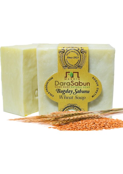Doğal Buğday Sabunu 140 gr x 2 Adet