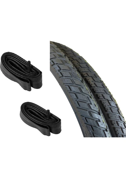 Dr. Bike Anlas 26X1.95 Yol Tipi 26 Jant Bisiklet Dış ve Iç Lastik Takımı Çift