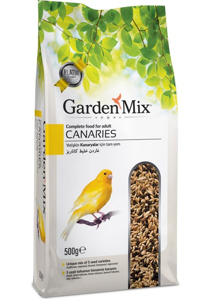 Gardenmix Platin Kanarya Yemi 500G