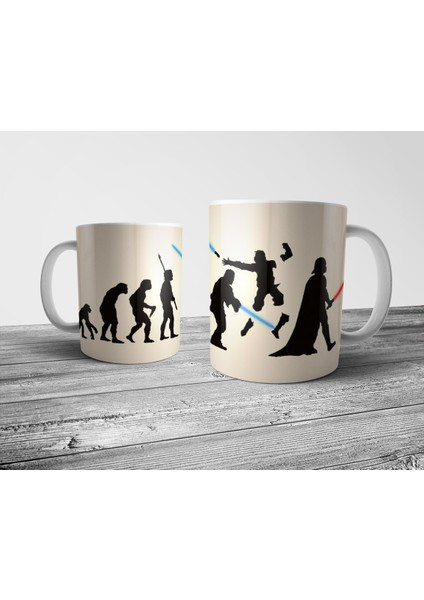 Darth Vader Evolution - Evrim Kupa Bardak