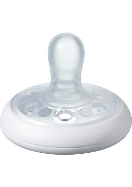 Tommee Tippee Closer to Nature Breast-like  Emzik, 6-18 ay Tekli - Beyaz