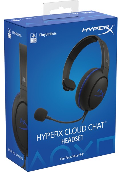 Cloud Chat Kulaklık PS4 HX-HSCCHS-BK/AM