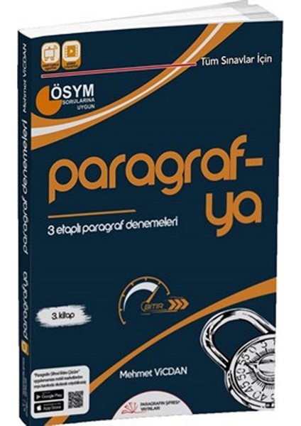 Paragrafın Şifresi Yayınları Paragrafya 3 Etaplı Paragraf Denemeleri 2020