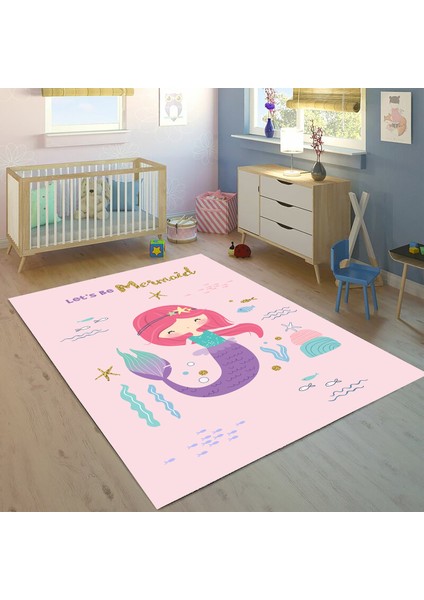 Deniz Kızı 100 x 150 cm Bİ109 Çocuk Odası Halısı