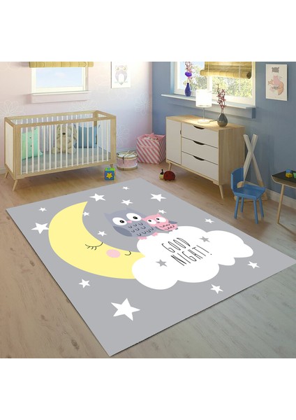 Baykuş 100 x 150 cm Bİ113 Çocuk Odası Halısı