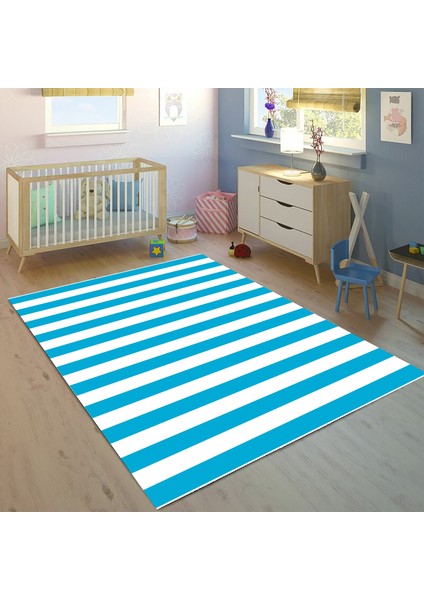 Çizgi 100 x 150 cm Bİ19 Çocuk Odası Halısı