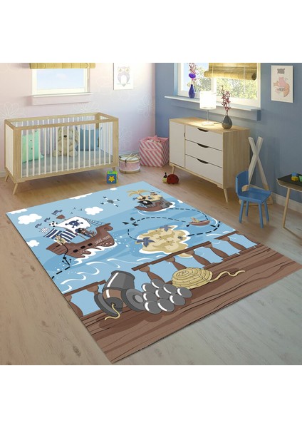 Korsan 100 x 150 cm Bİ34 Çocuk Odası Halısı