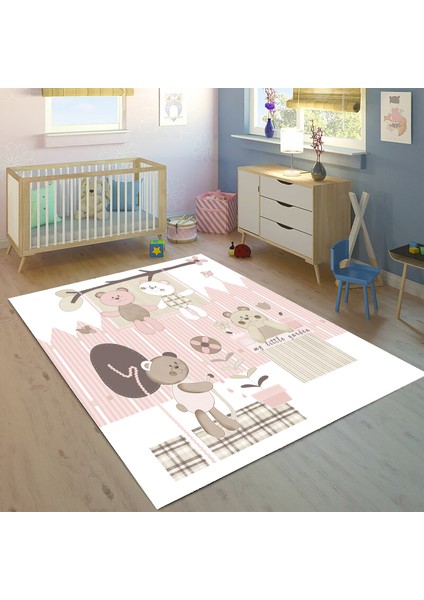 Sevimli Ayıcık 100 x 150 cm Bİ36 Çocuk Odası Halısı