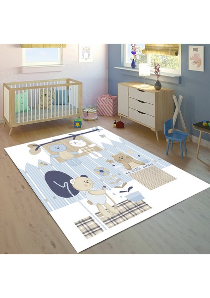 Sevimli Ayıcık 100 x 150 cm Bİ37 Çocuk Odası Halısı