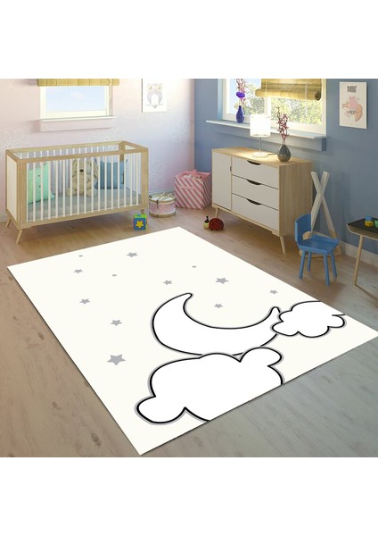 Ay 100 x 150 cm Bİ44 Çocuk Odası Halısı