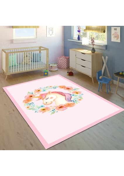 Unicorn 100 x 150 cm Bİ55 Çocuk Odası Halısı
