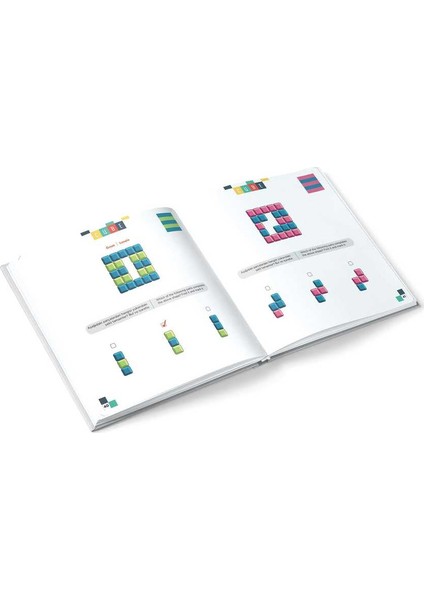 Cube-3-4 Yaş Level 2 1.Kitap-IQ ve Yetenek Geliştiren Kitaplar Serisi 4