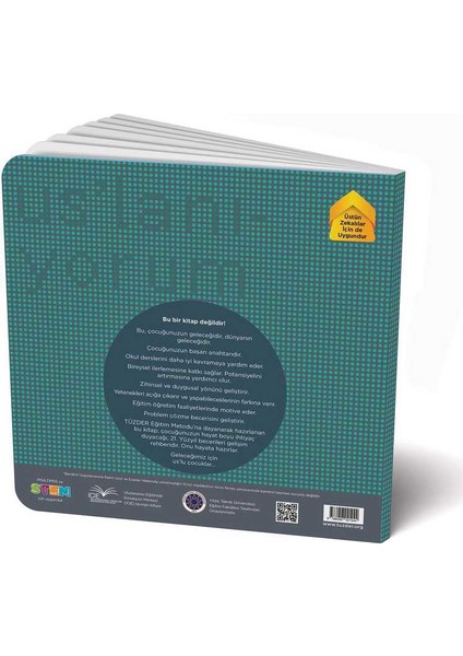 Cube-3-4 Yaş Level 2 1.Kitap-IQ ve Yetenek Geliştiren Kitaplar Serisi 4