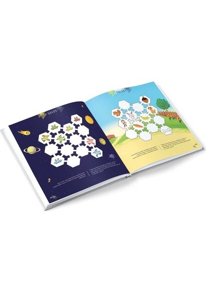 Solve-3-4 Yaş Level 2 3.Kitap-IQ ve Yetenek Geliştiren Kitaplar Serisi 6