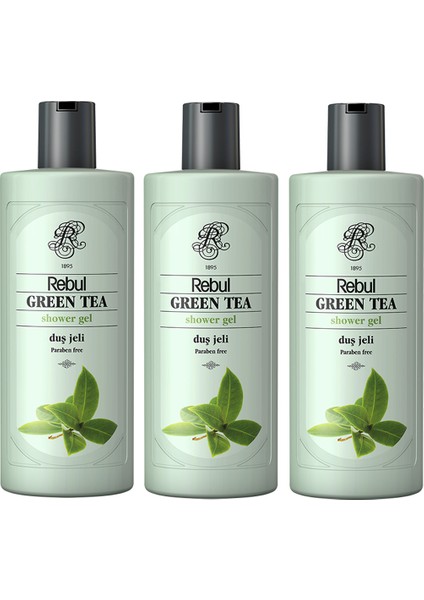 Duş Jeli Green Tea 500 ml 3'lü