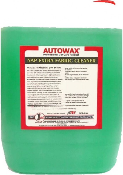 AUTOWAX Extrem Araç İçi Temizleyici 10 Lt.