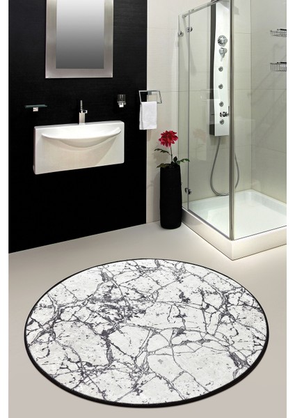 Marble Beyaz Djt Çap 140 Cm
