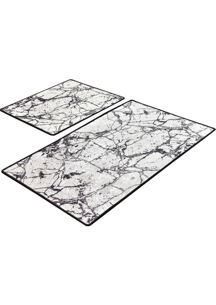 Marble Beyaz Djt 2 Lı Set