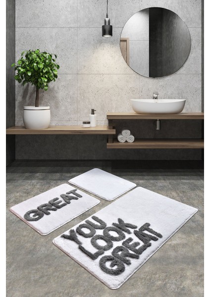 Great Beyaz 3 Lü Set Akrilik