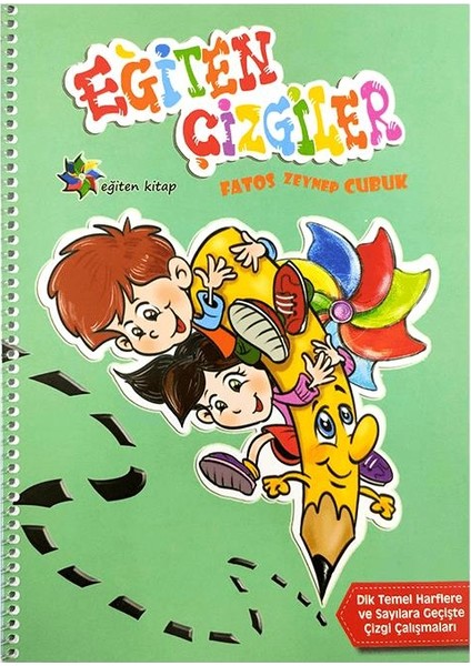 Eğiten Çizgiler Kitabı - 4 Yaş