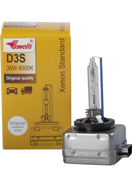 Xenon (Zenon) Ampulü D3S 8000K Deli Mavi