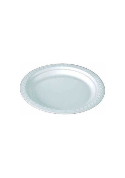 Yuvarlak Köpük Tabak Orta Boy 33/b x 100 Adet