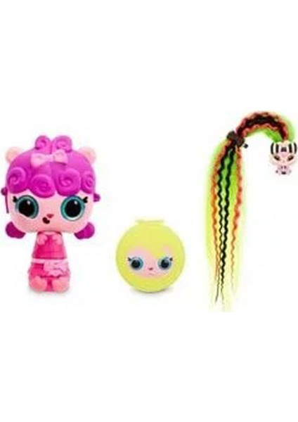 Pop Pop Sürpriz Saçlar Koyu Pembe Saçlı