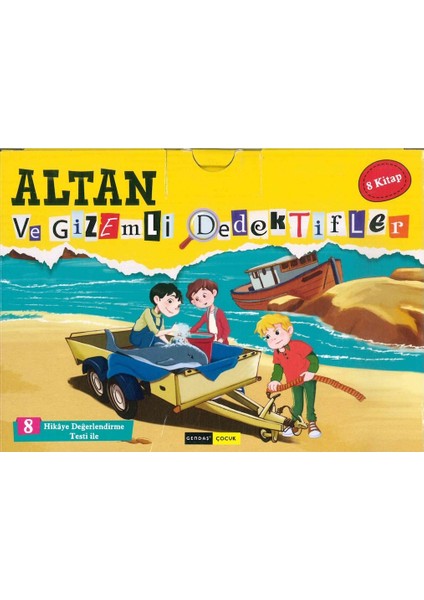 4. Sınıf Altan ve Gizemli Dedektifler Hikaye Seti - 8 - 11 Yaş