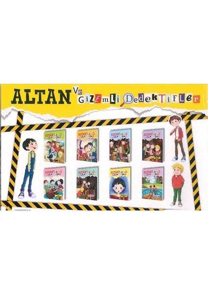 4. Sınıf Altan ve Gizemli Dedektifler Hikaye Seti - 8 - 11 Yaş fiyatları