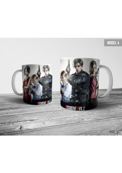 Resident Evil 2 Kupa Bardak Model 4