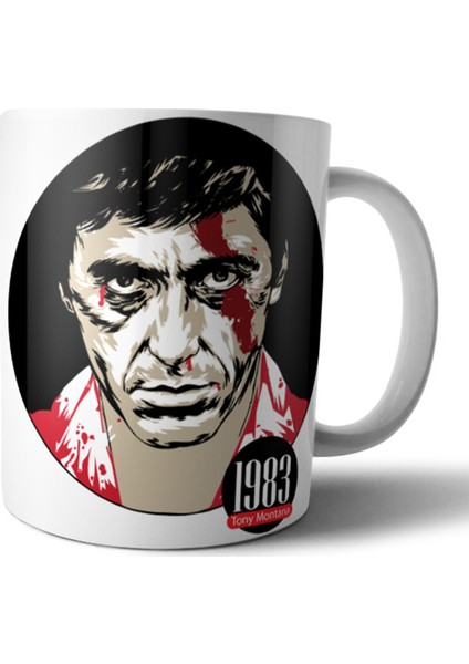 Scarface - Al Pacino Kupa Bardak Model 4
