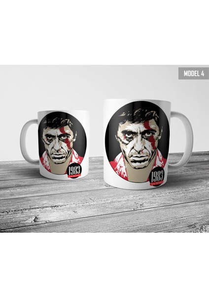 Scarface - Al Pacino Kupa Bardak Model 4