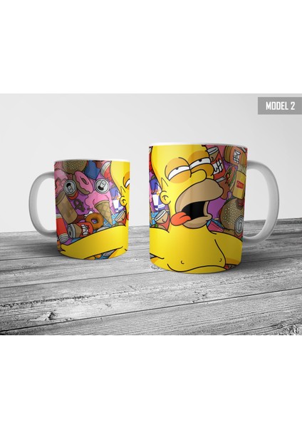 The Simpsons Kupa Bardak Model 2