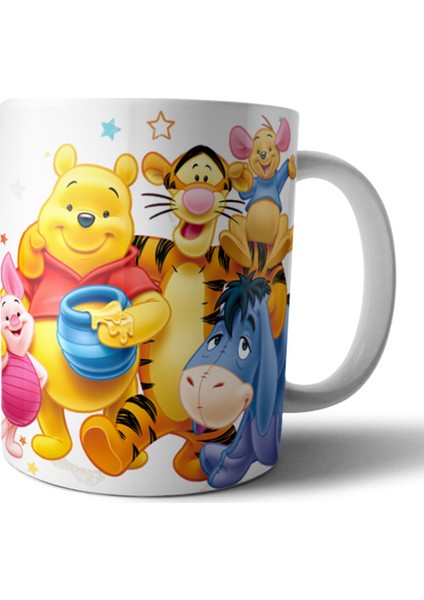 Winnie The Pooh Kişiye Özel Kupa Bardak