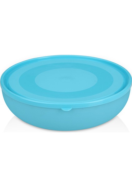 Yuvarlak Kapaklı Büyük Boy Sığ Kase 4,5 Lt M-048