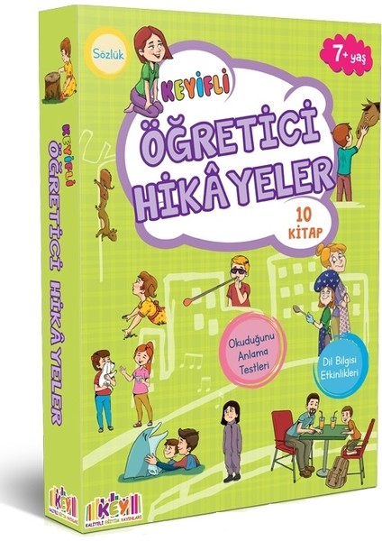 Keyifli Öğretici Hikayeler - 10 Kitap