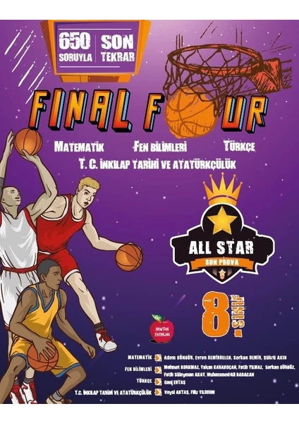 Newton Yayınları 8. Sınıf All Star Final Four Son Tekrar