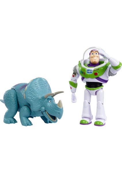 Toy Story İkili Figür Seti Buzz Lightyear Trixie GGB26 - GJH80