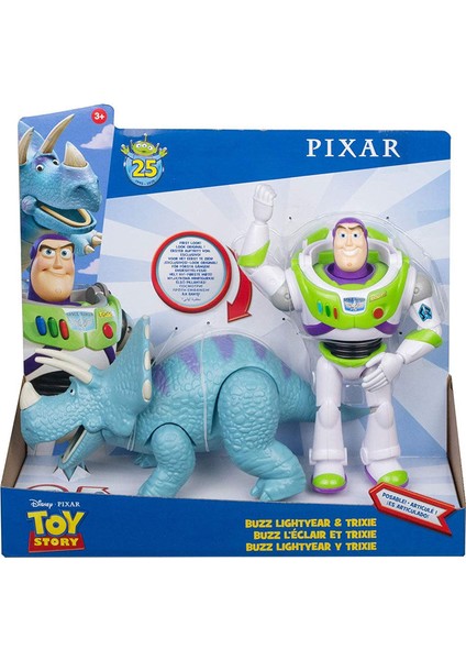 Toy Story İkili Figür Seti Buzz Lightyear Trixie GGB26 - GJH80 fiyatları