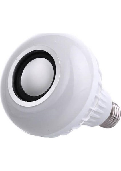 Bluetooth Hoparlörlü Akıllı LED Ampül Disco Lamba Renkli