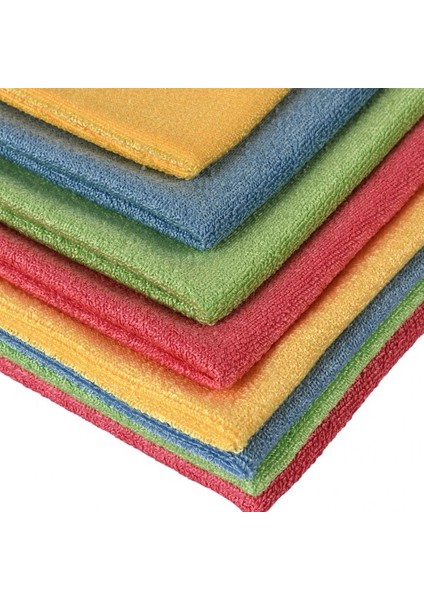 2308 Mikrofiber Genel Temizlik Toz ve Cam Bezi 40 x 40 cm x (12 Adet)
