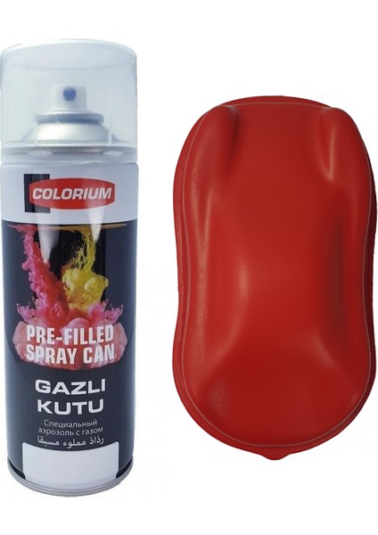 Plasti Dip 400 ml Sökülebilir Kauçuk Kırmızı Sprey Boya Plastidip